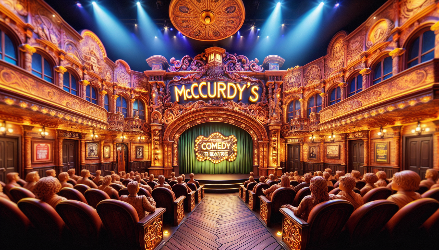 Enjoy an Evening at McCurdy’s Comedy Theatre