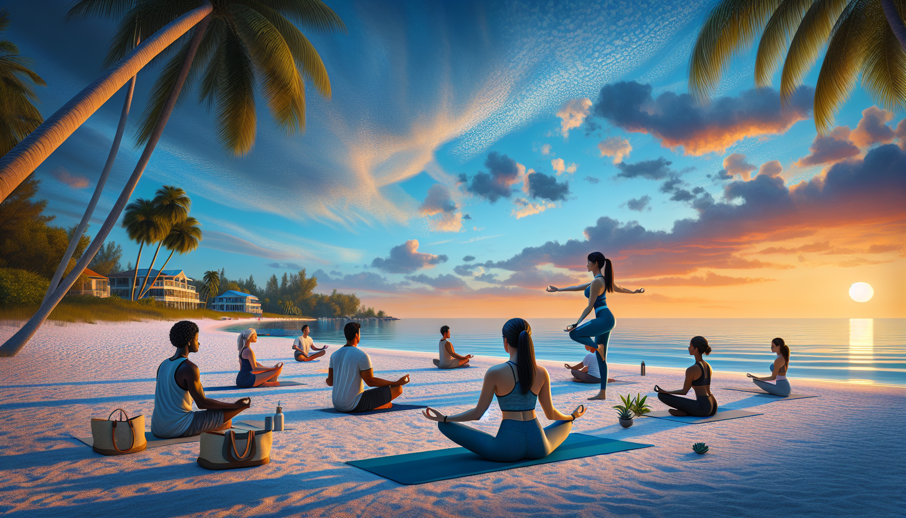 Introduction to Sarasota’s Serene Beach Yoga Sessions